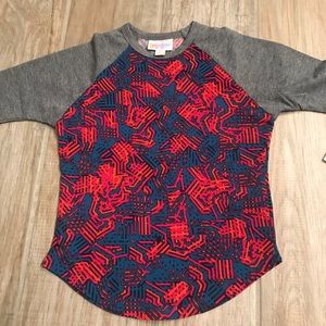 Lularoe Sloan Size 2 Baby with 3/4 sleeves
